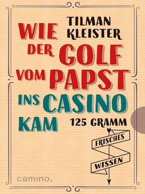 cover image of Wie der Golf vom Papst ins Casino kam